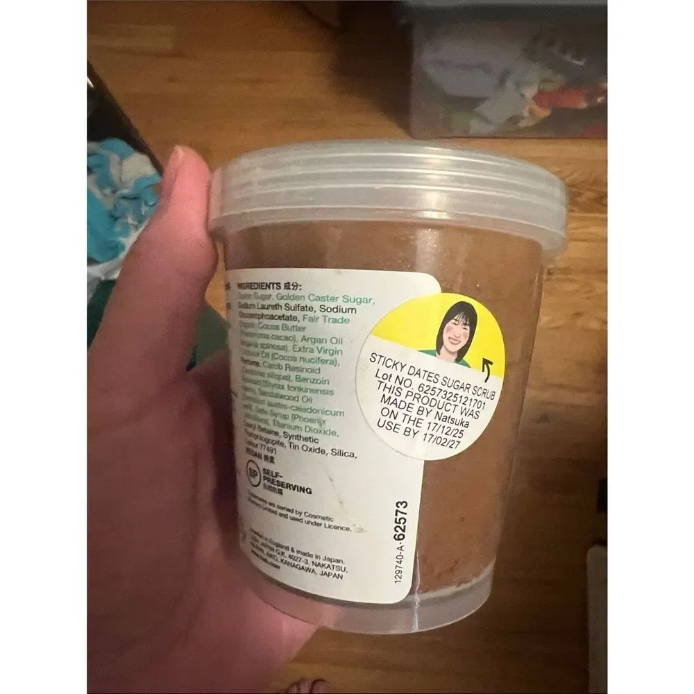 Lush UK Sticky Dates Sugar Scrub - 10.2 oz